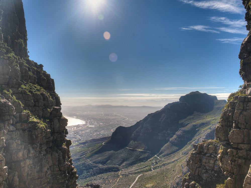 Trek til toppen av Table Mountain