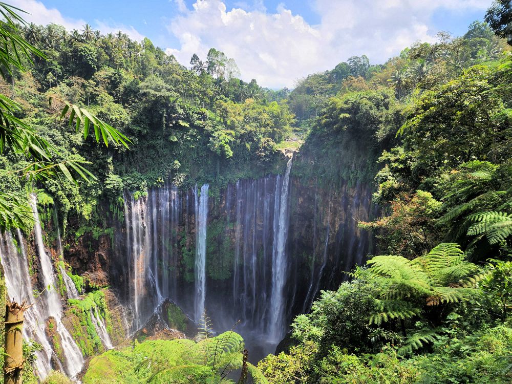 Tumpak Sewu-fossen på Java