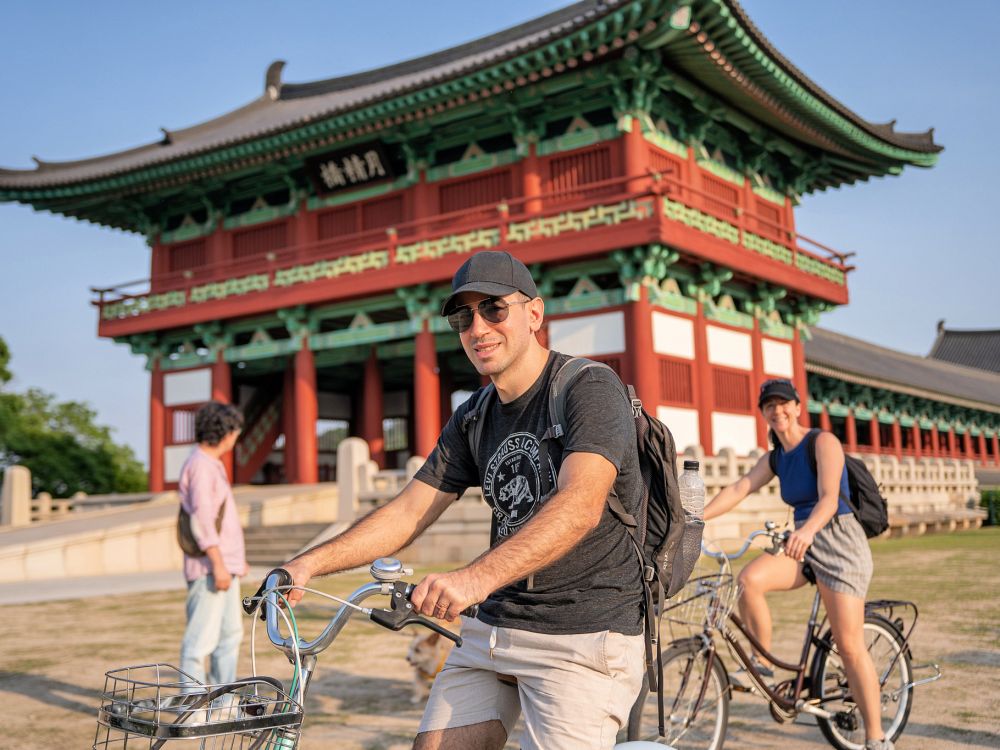 Sykkeltur i Gyeongju